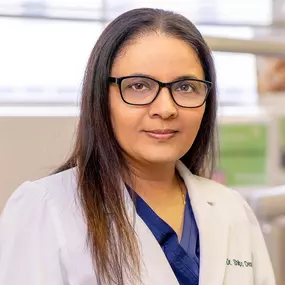With a degree in dentistry from Ahmedabad, Gujarat, India and from the University of Florida’s Foreign Train Dentist Program, Dr. Desai has been serving patients in Central Florida for over 20 years. She’s proud to have put together one of Orlando’s top dentistry teams to provide you with the utmost quality of dental work and get you your ideal smile.