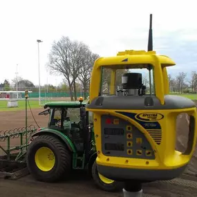 Egaliseren met een laser