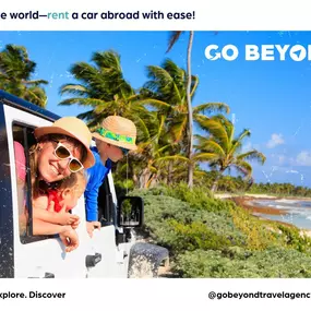Rental cars available from our Miami travel agency.