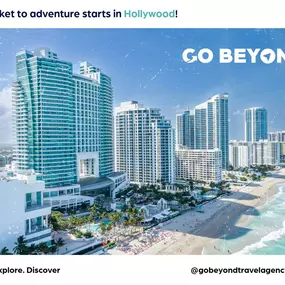 Travel agency conveniently located in downtown Hollywood.