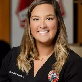 Dr. Chandler Kuhlman went to grad school at Rhodes College in Memphis, TN and attended dental school at the University of Texas Health at San Antonio.