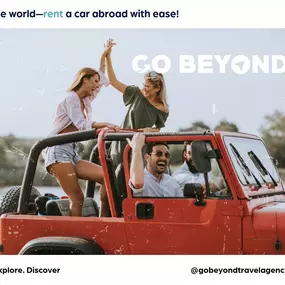 Rental cars available from our Kissimmee travel agency.