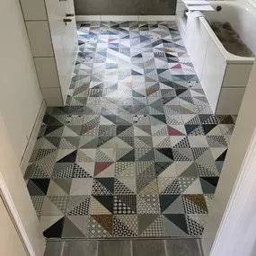 Bild von Fliesen Deutel