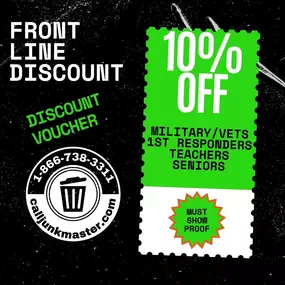 Our iron-clad Front-Line discount