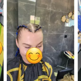 Two cornrows - Salon J & C