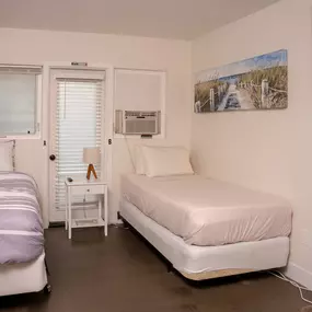 Sleep is sacred here.