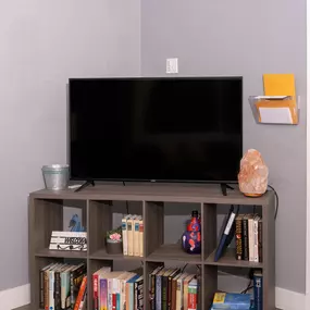 A shared space to recharge.