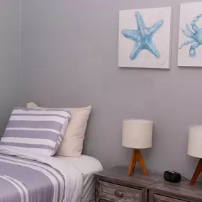 Recovery thrives in calm, serene spaces.