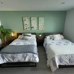 Comfortable rooms to ensure good rest and peace