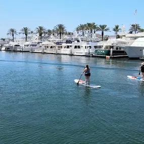 Paddle surf is one the client's favorite activities we offer at Northbound!
