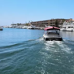 Recovery doesn't have to be a strenuous process; Boat rides at Northbound promote relaxation and calm!