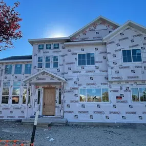 New residential construction with roof underlayment by R1 Roofing & Exteriors in Arizona