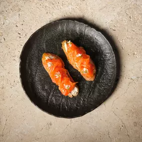 Salmon Candy Smoked Montadito