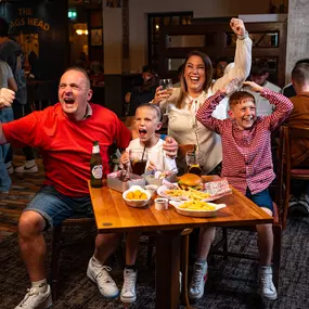 Enjoy live sports at Flaming Grill