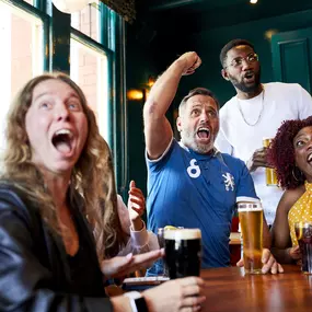 Enjoy live sports at Bear & Ragged Staff!