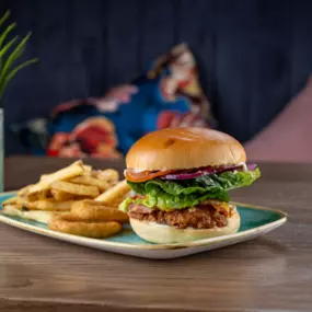 Hot Honey Chicken Burger