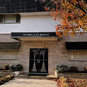 Exterior of Scarpa Las Rosas Funeral Home, 22 Craig Pl, North Plainfield, NJ 07060.