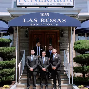 Staff at Las Rosas Bannworth Funeral Home, located at 1055 E Jersey St, Elizabeth, NJ 07201.