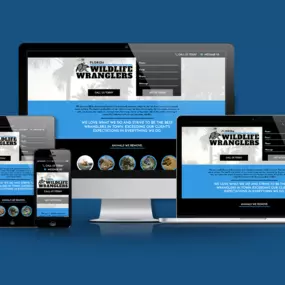 Custom WordPress website design, SEO services, and Google Ads management for Florida Wildlife Wranglers
