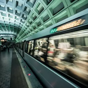 Nearby Bethesda Metro Station and major commuter routes