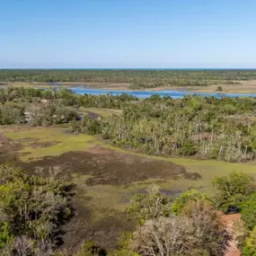 Gorgeous marsh views with access to the Intracoastal waterways for small watercrafts