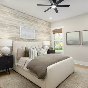 Spacious secondary bedrooms