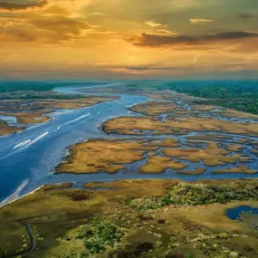 Located within the Ponte Vedra marshes