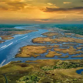 Located within the Ponte Vedra marshes