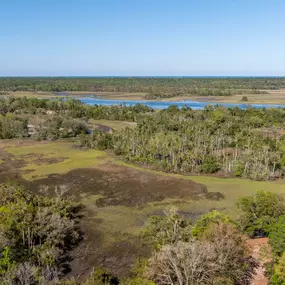 Gorgeous marsh views with access to the Intracoastal waterways for small watercrafts