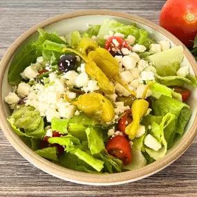 Freshen up with light salads made with your choice of protein with delivery available two days each week.