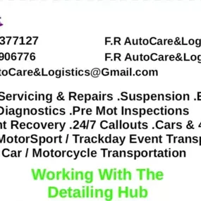 Bild von F.R Autocare & Logistics