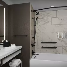 Guest room bath