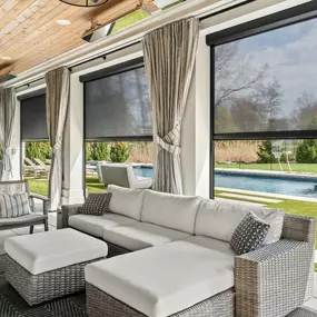 Create your own shady retreat—outdoor shades make summer lounging cooler, comfier, and effortlessly stylish.