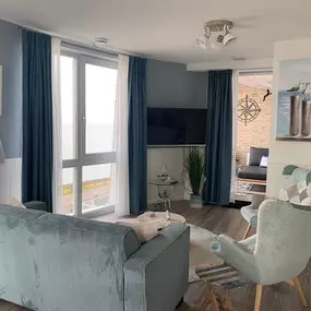 Bild von Stijlvol appartement met zeezicht - Belvilla by Oyo