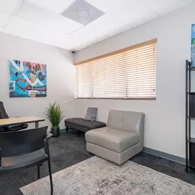 One-on-one therapy rooms that feel private, safe, and supportive.