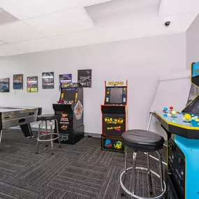 A casual, welcoming space designed for peer connection and downtime.
