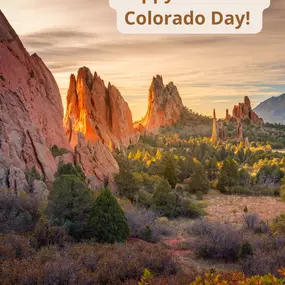 Happy National Colorado Day! From snowy winters to hot summers, we are grateful for our beautiful state! Comment down below your favorite activity to do in Colorado!