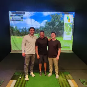 A little friendly competition and a whole lot of fun! Nothing like some virtual golf to unwind and connect outside the office.