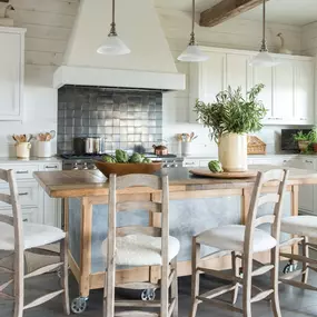 Designing a kitchen and breakfast room in Santa Barbara with a leading interior designer.