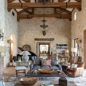 Designing a great room - living and entertaining room in Jackson Hole Wyoming with a leading interior designer.