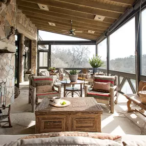 Designing outdoor spaces in Jackson Hole, Wyoming with a leading interior designer.