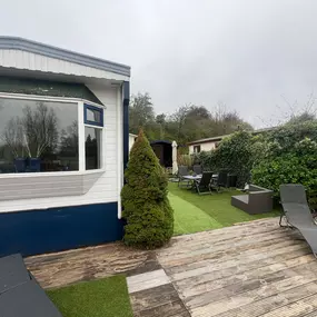 Bild von Gezellig chalet met tuin - Belvilla by Oyo