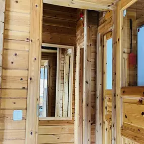 Bild von Finse chalet met privÃ© tuin en houtgestookte sauna nabij de Veluwe - Belvilla by Oyo