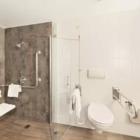 Standard accessible bathroom