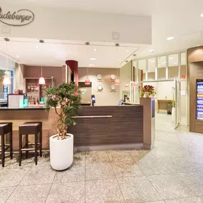 Lobby and bar