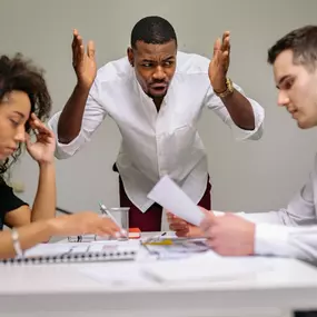 WorkPeace's team of experienced peacebuilders is dedicated to reducing workplace stress and enhancing productivity. We provide free consultations to assess your organization's unique needs and develop customized strategies to resolve conflicts and promote a harmonious work environment.