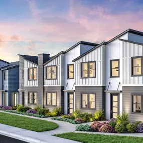 Striking contemporary architecture on the Trysting and Canterwood home designs