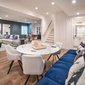 Extend luxury living spaces to the lower level on select home sites