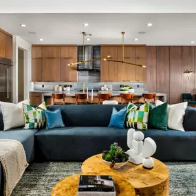 Impressive great rooms with high ceilings