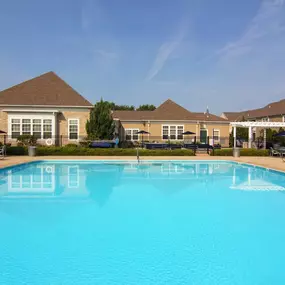 A resort style pool